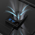 Reptile Thermometer Hygrometer Ventilation Fan Digital Tank Monitor